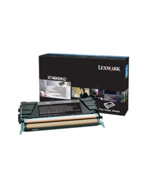 X746H3KG - Lexmark - Toner preto X 746 DE/748 DE/DTE