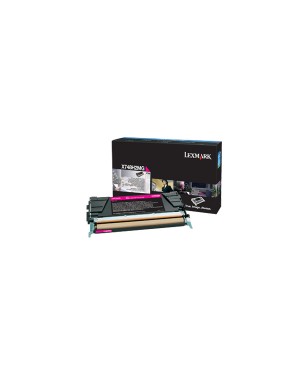 X748H2MG - Lexmark - Toner magenta X748de X748dte