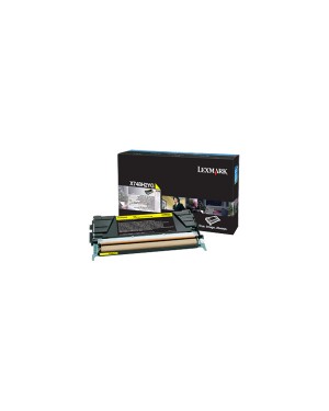 X748H2YG - Lexmark - Toner amarelo X748de X748dte