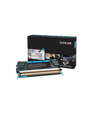 X748H4CG - Lexmark - Toner ciano X748