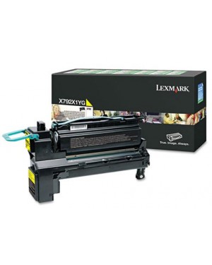 X792X1YG - Lexmark - Toner amarelo X792de X792dte X792dtfe X792dtme X792dtpe X792dtse