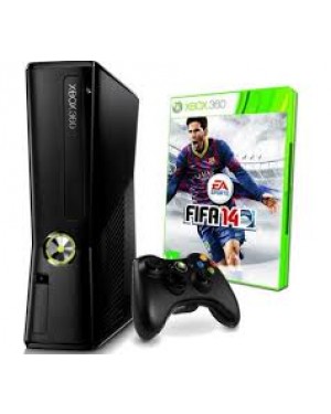 M4V-00005 - Microsoft - Xbox 360 Console 4GB Edição Especial com game Fifa 14