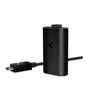 S3V-00002 - Microsoft - Xbox One Kit Carregador e bateria para controle sem fio