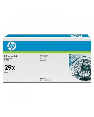 Y2197A - HP - Toner 29X preto LaserJet 5000 5100