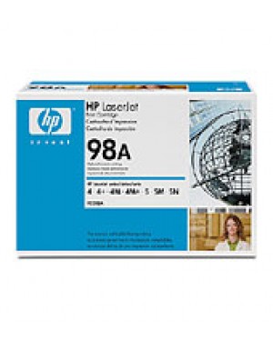 Y2198A - HP - Toner 98A preto LaerJet 4 Plus 4M 5 5M 5N
