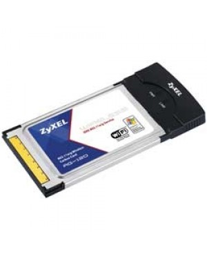 ZYXAG-120 - ZyXEL - Placa de rede Wireless 54 Mbit/s CardBus
