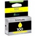 14N0902B - Lexmark - Cartucho de tinta 100 amarelo Pro205/Pro705/Pro805/Pro905/S305/S405/S505/S605