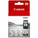 2969B001 - Canon - Cartucho de tinta PG-512 preto Pixma MP240 MP252 MP260 MP480