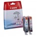 4709A018 - Canon - Cartucho de tinta BCI-6 foto ciano magenta BJC8200 i900D i9100 i950 i960 i9900 PIXMA iP6000D iP8500 S80