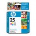 51625AL - HP - Cartucho de tinta 25 ciano magenta amarelo Deskjet 310/320/340C/400C/420C/500C/550C/560C