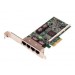 540-BBHB - DELL - Placa de rede Quad 1000 Mbit/s PCI-E