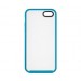 F8W371btC01 - Outros - Capa para iPhone 5C Transparente com Azul Belkin