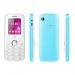 BLU-T193X-Q-WEB-13 - Outros - Celular Tank II Branco e Azul Dual Chip Camera VGA com Flash Quad Band Tela 2.4 BLU