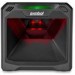 DS7708-SR4U2300ZCW -  - Kit Leitor de Código de Barras Fixo Zebra DS7708SR Area Imager Range Padrão com Fio Preto Checkpoint EAS USB