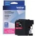 LC-103M - Brother - Cartucho de tinta LC103M magenta MFCJ4510DW