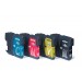 LC-1100VALBP - Brother - Cartucho de tinta preto ciano magenta amarelo
