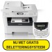 MFC-7360NH2 - Brother - Impressora multifuncional laser monocromatica 24 ppm 216 com rede
