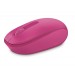 U7Z-00062 - Microsoft - Mouse sem Fio 1850 Rosa com 3 Botões