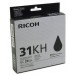 RHGC31HK - Ricoh - Cartucho de tinta preto Aficio GX e5550N/GX e7000N