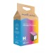 WEC1217 - Wecare - Cartucho de tinta ciano magenta amarelo Deskjet D1660 / D2560 D2660 D5560 F2420 F2480 F2492 F4210 F4