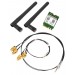 WLN-M - Shuttle - Placa de rede Wireless RTL8821AE 4333 Mbit/s PCI-E